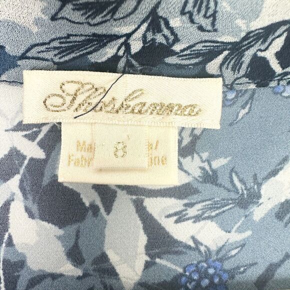 Shoshanna Alura Dress Size 8 Floral Navy Cocktail Wedding Guest - Picture 9 of 10